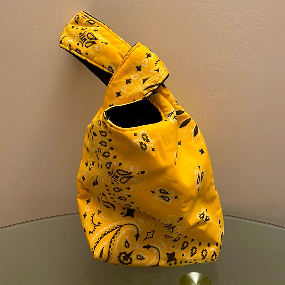 Yaito Yellow Bandana Bag